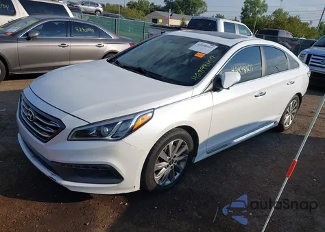 2017 Hyundai Sonata Sport from USA, damaged, VIN 5NPE34AFXHH460319